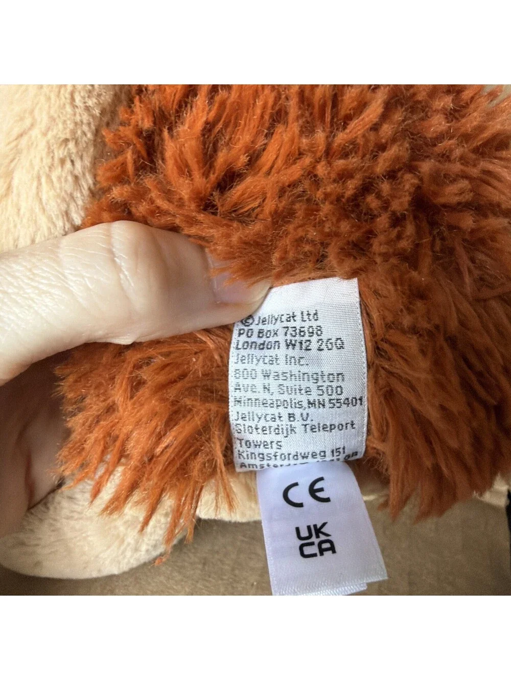 Jellycat medium bashful